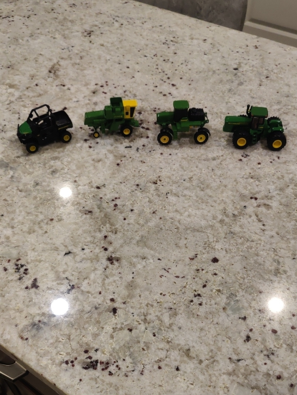 John Deere Green & Yellow Mini Tractor & Utility Vehicle Y2K Cottagecore Farm